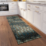 Bravado Incan Aztec Mink // Power Loomed (1'8" x 2'6" Throw/Accent Rug)