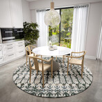 Bravado Incan Aztec Ash // Power Loomed (1'8" x 2'6" Throw/Accent Rug)