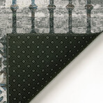 Bravado Incan Aztec Ash // Power Loomed (1'8" x 2'6" Throw/Accent Rug)