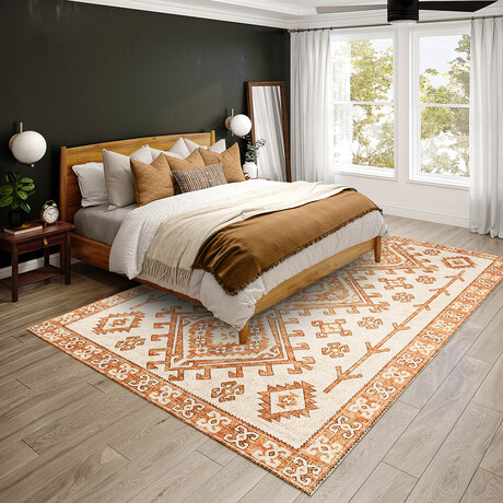 Bravado Incan Aztec Canyon // Power Loomed (1'8" x 2'6" Throw/Accent Rug)