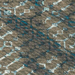 Bravado Incan Aztec Mink // Power Loomed (1'8" x 2'6" Throw/Accent Rug)