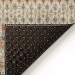 Bravado Geometric Ikat Canyon // Power Loomed (1'8" x 2'6" Throw/Accent Rug)