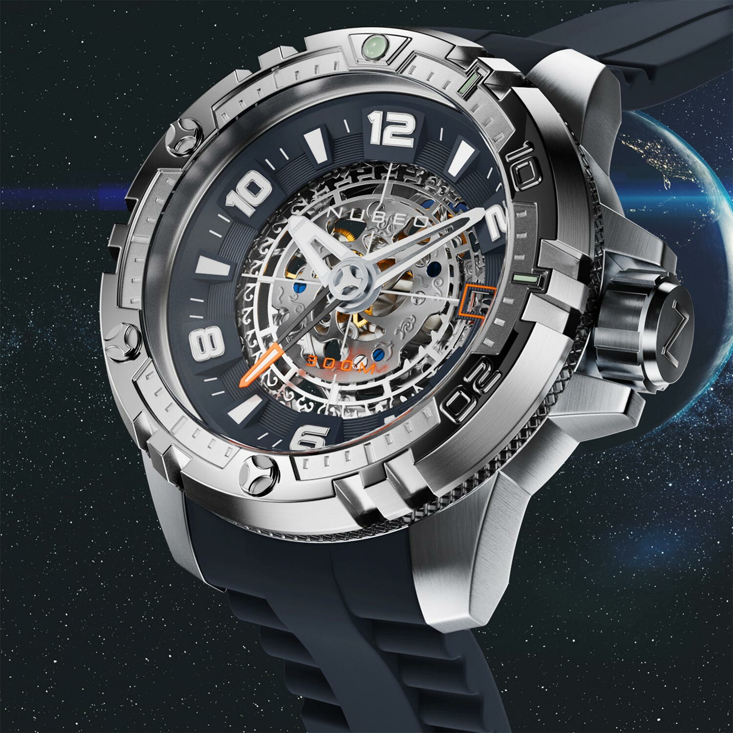 Nubeo Andromeda Automatic // NB-6039-01 - Nubeo - Touch of Modern