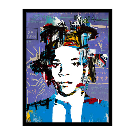 Basquiat (18"H x 22"W x 2"D)