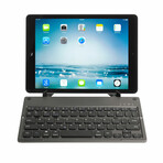 Gotek Foldable Bluetooth Keyboard + Built-in Stand (Space Gray)