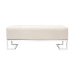 Luxe Bench (Ivory)