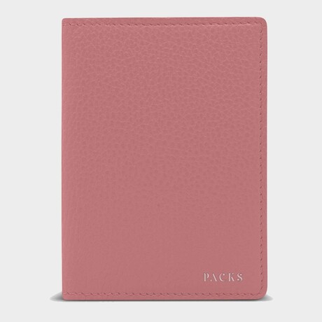 Addison Passport Holder  // Soft Rose + Gold