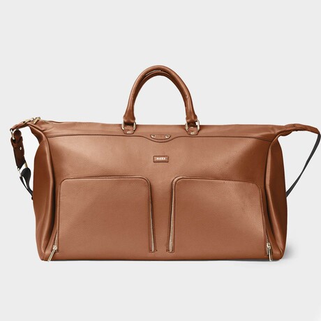 Kingman Weekender  // Tan + Gold