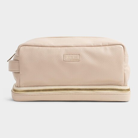 Sophie Essentials Bag  // Sand + Gold