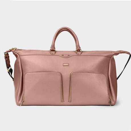 Kingman Weekender  // Soft Rose + Gold