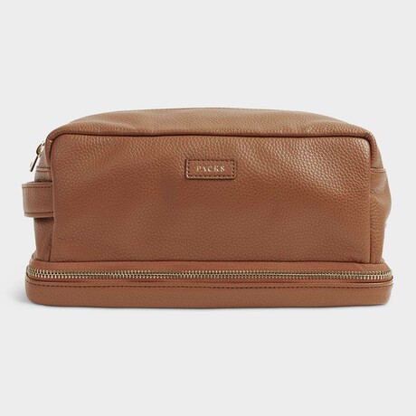 Sophie Essentials Bag  // Tan + Gold