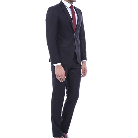 Alex 2-Piece Slim Fit Suit // Black (Euro: 44)