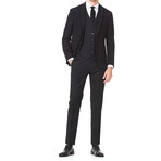 Adonis 3-Piece Slim Fit Suit // Black (Euro: 52)