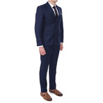 Savion 2-Piece Slim Fit Suit // Navy (Euro: 54)