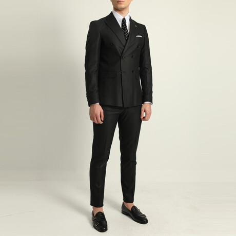 Jayson 2-Piece Slim Fit Suit // Black (Euro: 44)