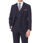 Leo 3-Piece Slim Fit Suit // Navy (Euro: 48)
