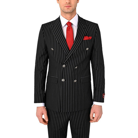Noel 2-Piece Slim Fit Suit // Black (Euro: 44)