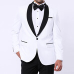 Hugh 2-Piece Slim Fit Suit // White (Euro: 54)