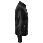 Dallas Leather Jacket // Black (M)