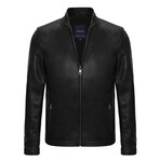 Dallas Leather Jacket // Black (M)