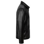Evan Leather Jacket // Black (3XL)
