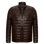Quilted Jacket // Sytle 2 // Chestnut (3XL)