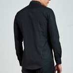 9881Slim Fit Shirt // Black (M)