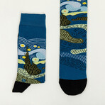 Starry Night Socks (Medium)