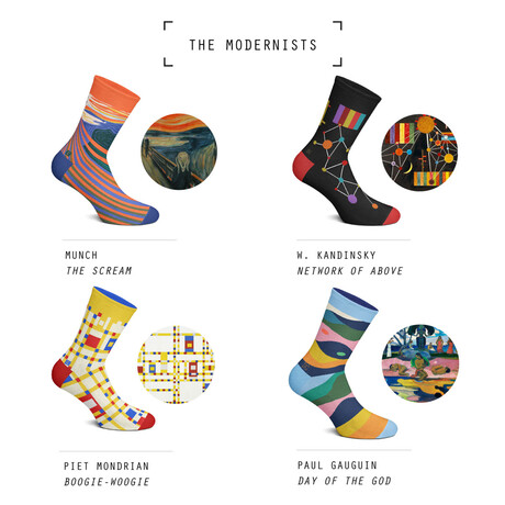 Modernists Pack // 4 Pairs (Large)