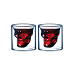 Skull Tea Cups // Set of 2
