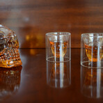 Skull Tea Cups // Set of 2