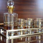 Carafe Bord Dore Horizon