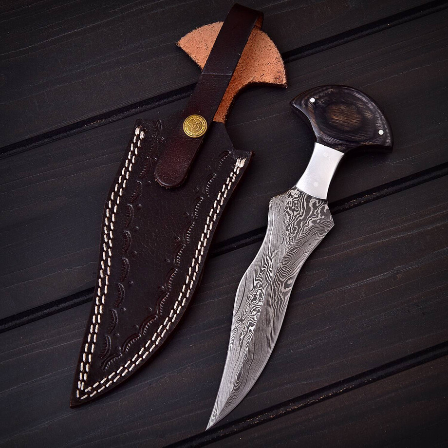 Pigeon Traders - Pleasingly Sharp Damascus Daggers - Touch of Modern