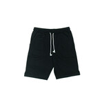 Organic Cotton French Terry Lounge Shorts // Black (S)
