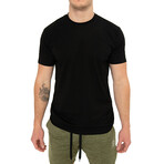 Lyocell Eco Comfort T-Shirt // Black (XL)
