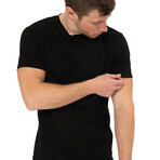 Lyocell Eco Comfort T-Shirt // Black (2XL)