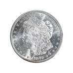 1879-S Morgan Dollar Reverse of 1878 // PCGS & CAC Certified // Wood Presentation Box