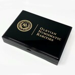 20th Century U.S. Half Dollar Collection // Relics of a Bygone Era Series // Wood Presentation Box