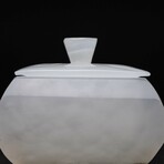 White Onyx Box with Lid // 2.2lb