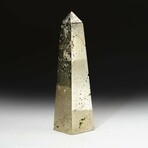 Large Polished Pyrite Obelisk
