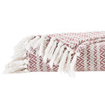 Agadir Cotton Luxury Blankets & Throws // Pink (King / Cal. King)