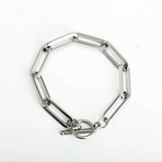 Paperclip Chain // Silver