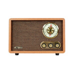 Willow Retro Wood Bluetooth // FM/AM Radio + Rotary Dial
