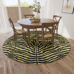 Safari Tiger Print Non-Skid Rug // Gold (1'8" x 2'6" Accent Rug)