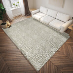 Safari Leopard Print Non-Skid Rug // Taupe (1'8" x 2'6" Accent Rug)