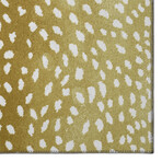Safari Gazelle Print Non-Skid Rug // Gilded (1'8" x 2'6" Accent Rug)