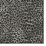 Safari Leopard Print Non-Skid Rug // Shadow (1'8" x 2'6" Accent Rug)