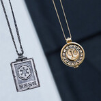 Star Wars X RockLove // Imperial Credit Necklace // Black