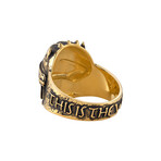 Star Wars X RockLove // The Armorer Helmet Ring (Ring Size 6)