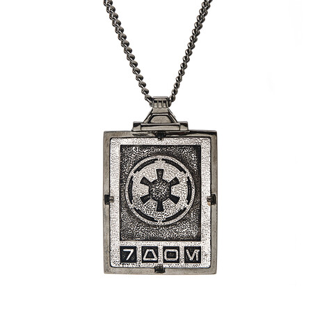 Star Wars X RockLove // Imperial Credit Necklace // Black